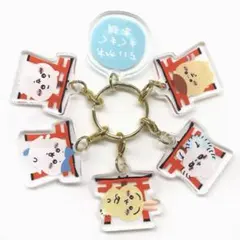 ちいかわ もぐもぐ本舗 アクリル キーホルダー　ハチワレ　うさぎ　チャーム