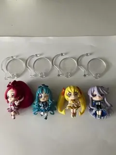 ハートキャッチプリキュア　カプセルフィギュア　コレクション　4種類セット