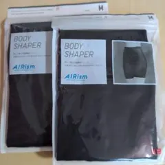 AIRism BODY SHAPER Mサイズ ブラック　2枚セット