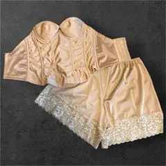 【B65】aurora ブラジャーとショーツセット 結婚式　ブライダル　花嫁