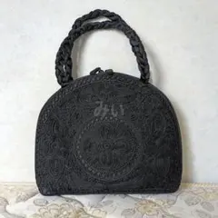 TOKYO SOIR 東京ソワール フォーマルバッグ コード刺繍 ハンドバッグ