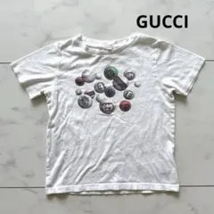 GUCCI グッチ　半袖Tシャツ　ロゴ　プリント　キッズ　チルドレンのサムネイル