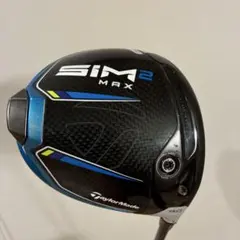 【大人気】TaylorMade SIM2 MAX ドライバー シャフト・カバー付のサムネイル