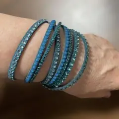 【即決可】スワロフスキー（SWAROVSKI）の人気ブレスレットスレーク