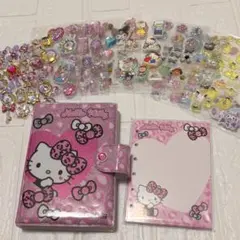 A7シール帳 完成品/リフィル9枚+新品リフィル15枚