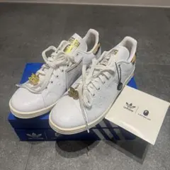 ア ベイシング エイプ × アディダス スタンスミス 27.5新品未使用希少