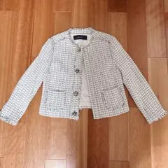 zara ツイードジャケット　入学式