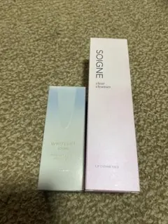 新品未使用SOIGNE ソワーニュ クレンジングメイク落とし 2本セット