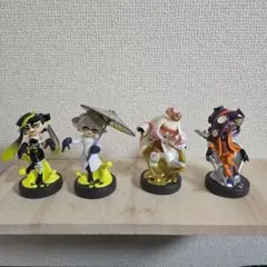 スプラトゥーン アミーボ フィギュア 4体セット　テンタクルズ　シオカラーズ