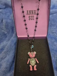 【新品未使用】ANNA SUI ベアモチーフ ネックレスのサムネイル