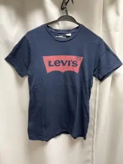 Levi's ネイビー ロゴ Tシャツ
