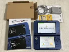 Newニンテンドー3DS LL メタリックブルー 箱あり