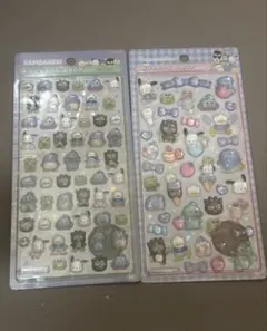 正規品 ボンボンドロップシール　ミニ はぴだんぶい 2枚セット シール サンリオ