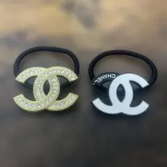 早い者勝ち！CHANELノベルティヘアゴム2個セット