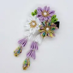 つまみ細工　髪飾り　七五三　成人式　卒業式 和装　着物　浴衣