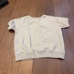 グレー Mサイズ 半袖Tシャツ 綿混素材