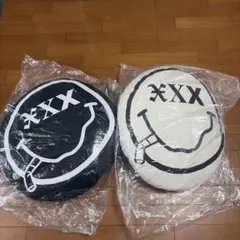 新品未開封品】マキシマムザホルモン ふわっラグマット 黒色2点セット
