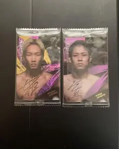 朝倉未来 サイン入りカード