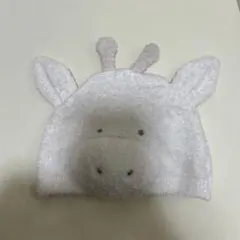 ジェラピケベビー帽子 フリーサイズ