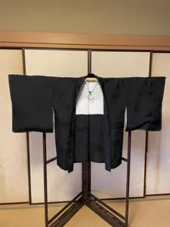 冬用 喪服セット 正絹 袷 しつけ糸付き 長襦袢付 5つ紋 五三桐 Mサイズ