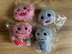 ざわざわ森のがんこちゃん ボールチェーンぬいぐるみ ガチャガチャ コンプリート