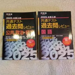 2025大学入学共通テスト過去問レビュー 国語＋公共セット