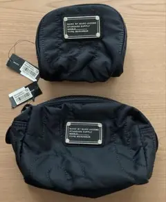 MARC BY MARC JACOBS ブラックポーチ　2点セット　タグ付きのサムネイル