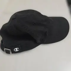 Champion ブラック ベースボールキャップ