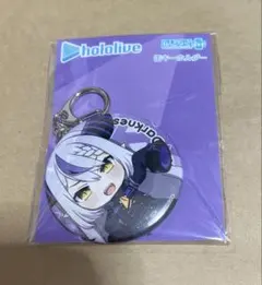 ホロライブ　ラプラス・ダークネス　ねんどろいどぷらす　缶キーホルダー