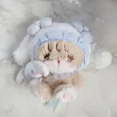 ⑤ シナモン ラテ マスコット サンリオ mikko ぬいぐるみ キーホルダー