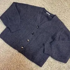 ドゥーズィエムクラス　Cropped Vネック カーディガン