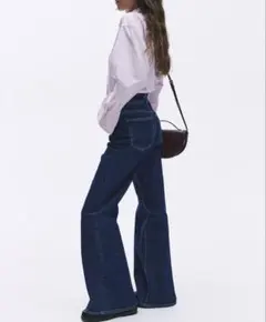 H&M フレアードハイデニム　新品未使用　34