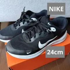 【匿名配送】ナイキ NIKE スニーカー ジュニア 24cm