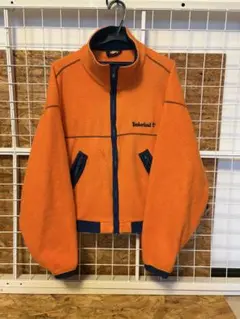 90s Timberland usa製 短丈 ボックス フリース ジャケット