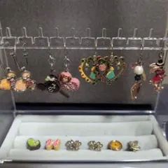 ディズニー ピアスセット ミッキー　ミニー　アリス　7セット14個