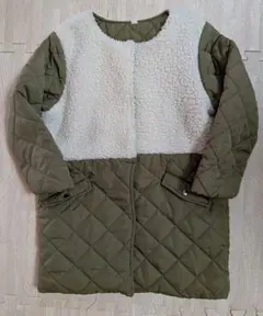キッズ　コート　ジャンバー　 グリーン 　130
