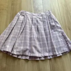 【メゾピアノ】プリーツスカート