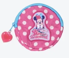 ディズニー　カプセルトイ　ミニー　ファンダーランド　ミニポーチ