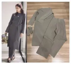 長袖セットアップ ニット