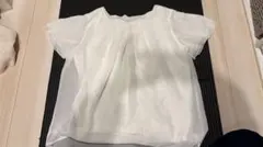 ジャケットインナー 半袖 カットソー ブラウス Mサイズ