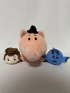 ‼️お値下げ中‼️ ディズニー ぬいぐるみセット ハム ウッディー　ドリー