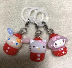 サンリオ いちごめじるしアクセサリー ウサハナ キティ マイメロ