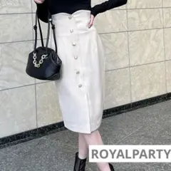 ROYALPARTY❤️マルチボタンタイトスカートのサムネイル