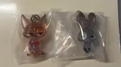 ズートピア2 めじるしアクセサリー 2個セット ニックA ジュディA