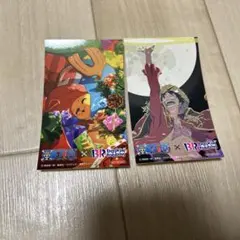 サーティワン　ワンピースコラボステッカー2枚セット