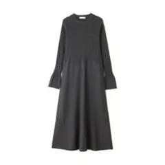 【美品】ビスチェドッキングニットワンピース