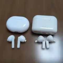 (ジャンク品) ワイヤレスイヤホン 2種セット 本体