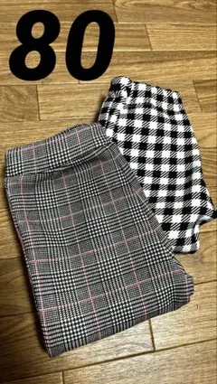 80 女の子 ズボン 裏起毛
