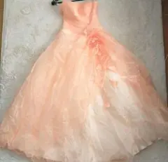 カラードレス　オレンジ