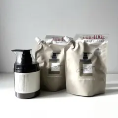 【新品3点セット】ココネクレイクリームシャンプー　 400g×2 ポンプ付き